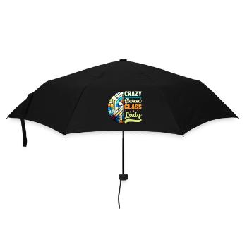 Vitrail artiste Vitrail Art - Parapluie standard - noir - Devant