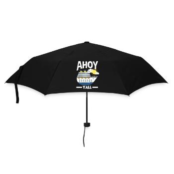 Ahoy Y'all Kreuzfahrtschiff Abenteuer - Regenschirm (klein) - Schwarz - Vorne