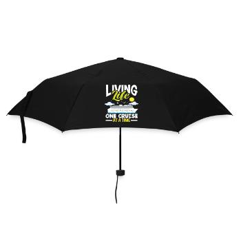 Vivez la vie une croisière à la fois - Parapluie standard - noir - Devant