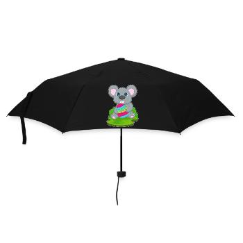 Mouse Easter Easter Egg - Umbrella (small) - black - Front