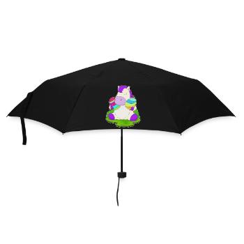 Horse Easter Easter Eggs - Umbrella (small) - black - Front