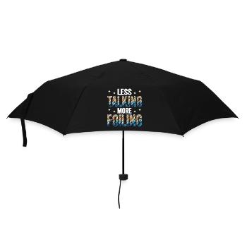 Stained Glass Artist Stained Glass Art - Umbrella (small) - black - Front