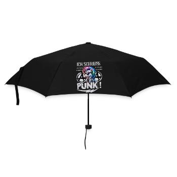 Je m’en fiche - Schmeiss alles hin werd Punk Punkrock - Parapluie standard - noir - Devant