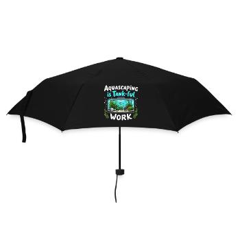 Aquascaping Enthusiast Underwater Gardening - Regenschirm (klein) - Schwarz - Vorne