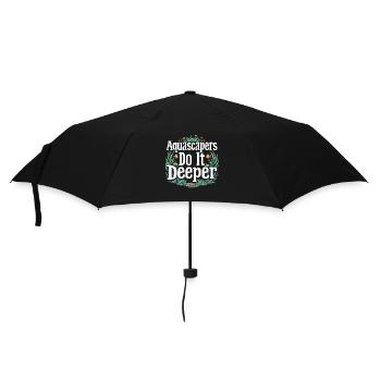 Aquascaping Enthusiast Underwater Gardening - Regenschirm (klein) - Schwarz - Vorne