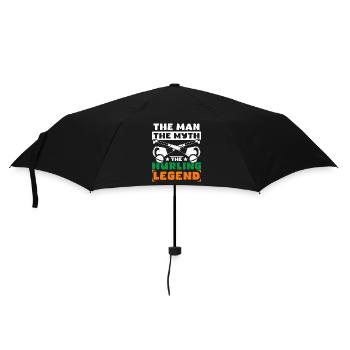 The Man The Myth The Hurling Legend - Umbrella (small) - black - Front