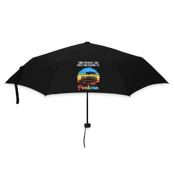 Pontoon Boat Boat Boats - Umbrella (small) - black - Front