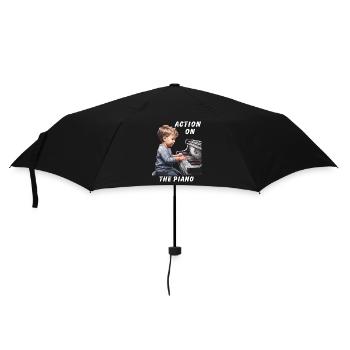 ACTION ON THE PIANO - Umbrella (small) - black - Front