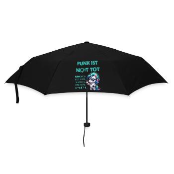 Festival Fun I'm old but punk isn't dead - Umbrella (small) - black - Front