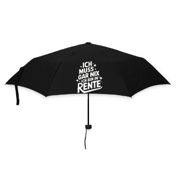 Pension de retraité Pension de retraite - Parapluie standard - noir - Devant