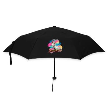 Capricorn Horoscope Astrology Sign Vintage Design. - Umbrella (small) - black - Front