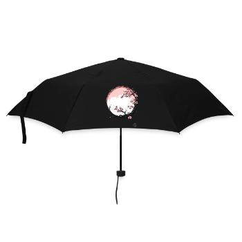 Fleurs de cerisier du Japon - Parapluie standard - noir - Devant