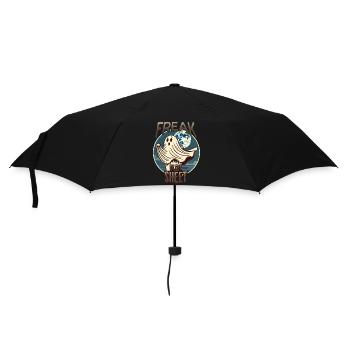 Freak In Sheet Drôle Halloween Fantôme - Parapluie standard - noir - Devant