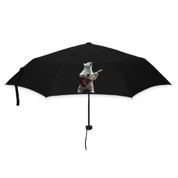 Polar bear - Umbrella (small) - black - Front
