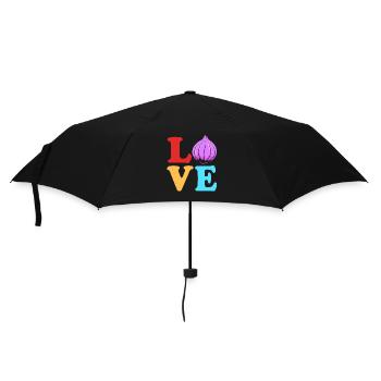 Onion - Umbrella (small) - black - Front