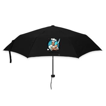 Cuisiner avec le chef-chef - Parapluie standard - noir - Devant