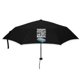 Mental Health Advocate Therapy Support Emotional - Umbrella (small) - black - Front