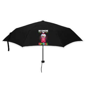 Machine à chewing-gum Machine à chewing-gum - Parapluie standard - noir - Devant