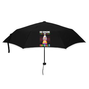 Machine à chewing-gum Machine à chewing-gum - Parapluie standard - noir - Devant