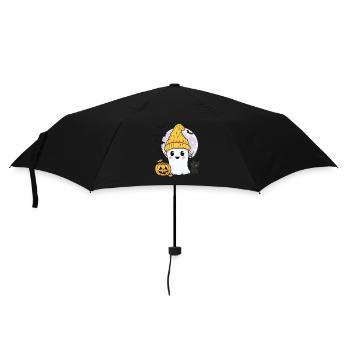 Halloween Geschenk Frauen Geist Männer Kinder Deko - Parapluie standard - noir - Devant