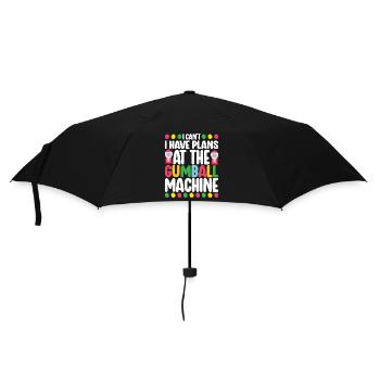 Gumball Machine Chewing Gum Machine - Umbrella (small) - black - Front