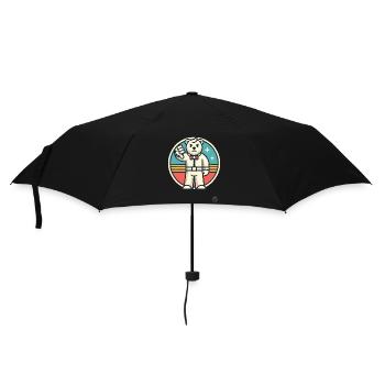 Bad rating, thumbs down Reject Bear - Umbrella (small) - black - Front