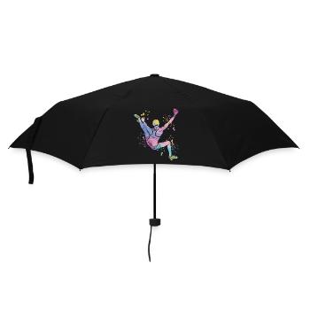 Boulderer Colorsplash Boulder Bouldering - Umbrella (small) - black - Front