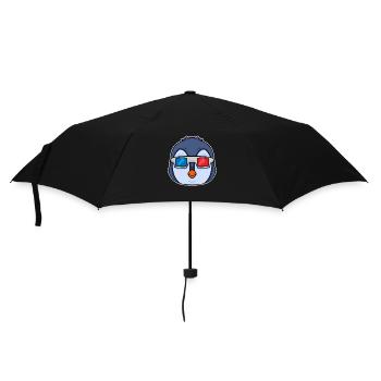 Penguin 3D Glasses Cinema - Umbrella (small) - black - Front