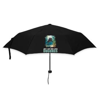 Manatee Dugongs Dugong - Umbrella (small) - black - Front