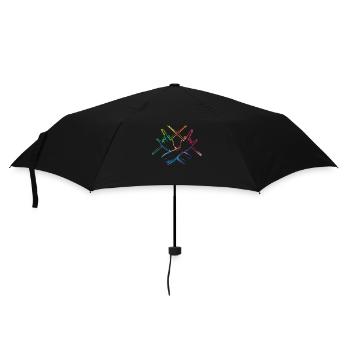 Drums Drumstick Drums Drummer Music Band Rock - Umbrella (small) - black - Front
