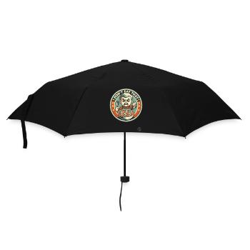 Junge mit Löffel und Suppe, Ich esse das nicht - Regenschirm (klein) - Schwarz - Vorne