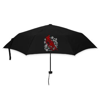 Funny Trumpet Christmas - Umbrella (small) - black - Front