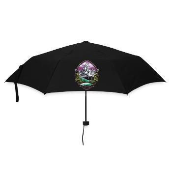 Berge Mountains - Umbrella (small) - black - Front