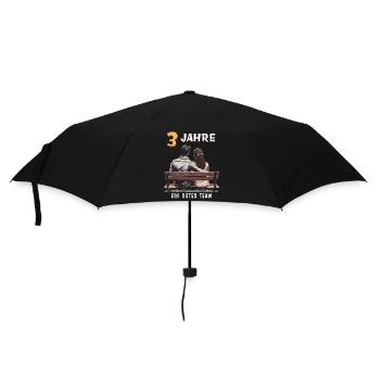 3 YEARS A GOOD TEAM MAN WOMAN - Umbrella (small) - black - Front