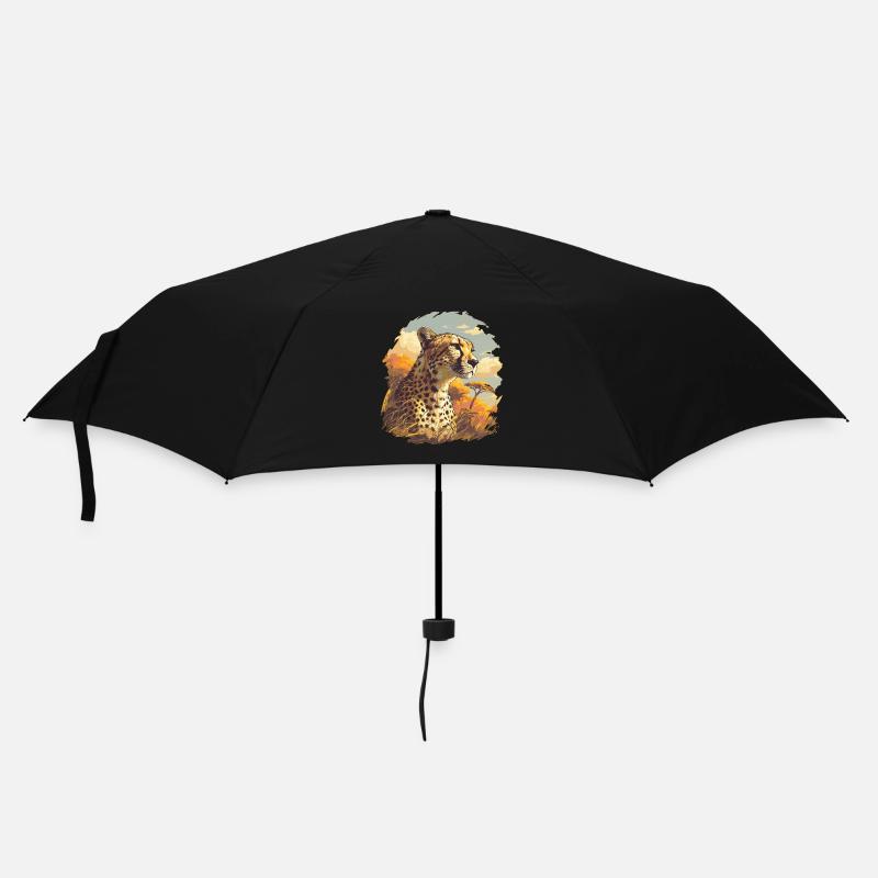 Guépard Geparde Gepard - Parapluie standard - noir