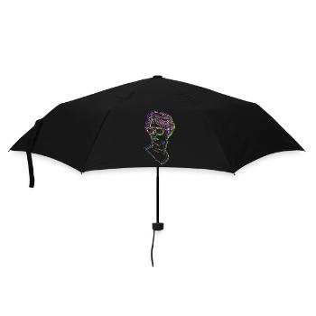 Antiker Gott Griechische Demeter-Mythologie - Regenschirm (klein) - Schwarz - Vorne