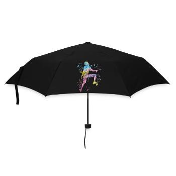 Boulderer Colorsplash Boulder Bouldering - Umbrella (small) - black - Front