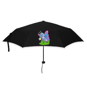 Butterfly Star - Umbrella (small) - black - Front