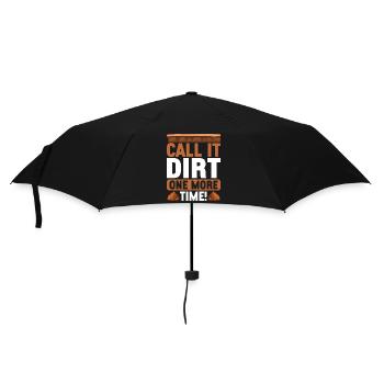 Bodenwissenschaftler Science du sol - Parapluie standard - noir - Devant