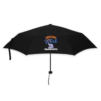 Social Work Awareness Elephant Balloons - Umbrella (small) - black - Front