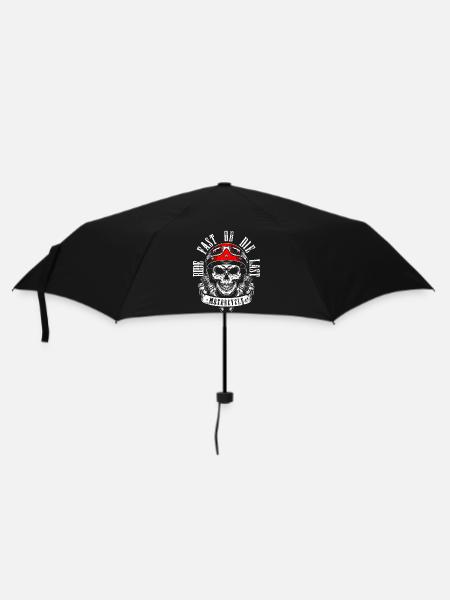 Ride Fast or Die Skull Moto Art - Umbrella (small) - black