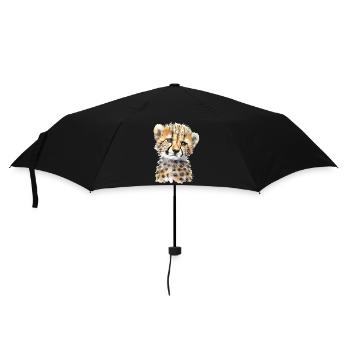 Guépard - Parapluie standard - noir - Devant