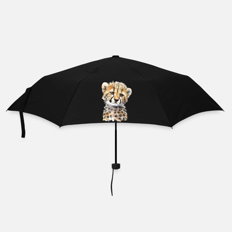 Cheetah - Umbrella (small) - black