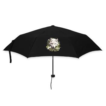 Wolves Wolf - Umbrella (small) - black - Front