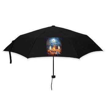 Halloween Gift Women Spirit Men Kids Decoration - Umbrella (small) - black - Front