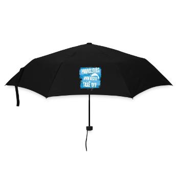 Paragliding – Where Dreams Take Off - Umbrella (small) - black - Front