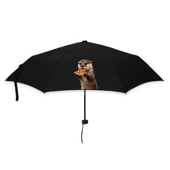Loutre - Parapluie standard - noir - Devant