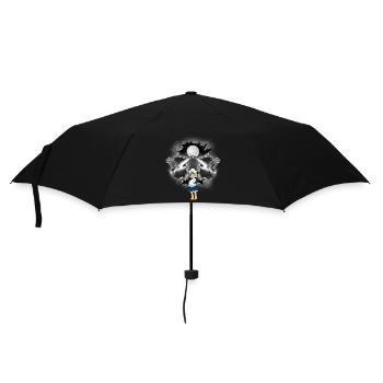 mystical maritime girl seagulls sailor seagull - Umbrella (small) - black - Front
