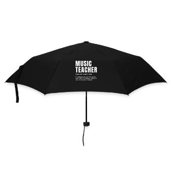 Drôle Professeur de musique Humour Définition Humour - Parapluie standard - noir - Devant