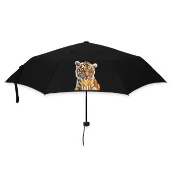 Tigre - Parapluie standard - noir - Devant
